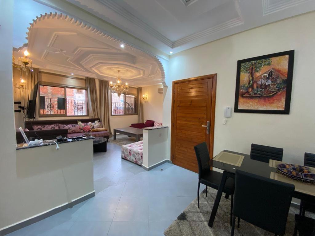 Apartmán Cycas Family Aparts -Fibre Optique- Marakéš Exteriér fotografie