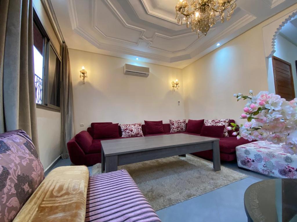 Apartmán Cycas Family Aparts -Fibre Optique- Marakéš Exteriér fotografie