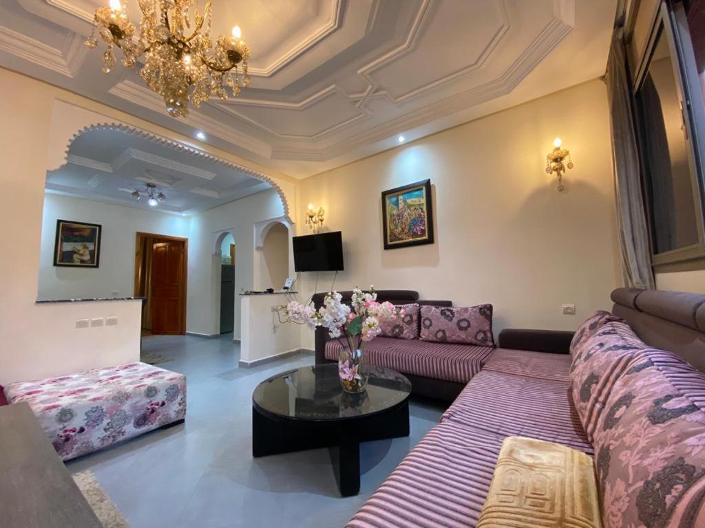 Apartmán Cycas Family Aparts -Fibre Optique- Marakéš Exteriér fotografie