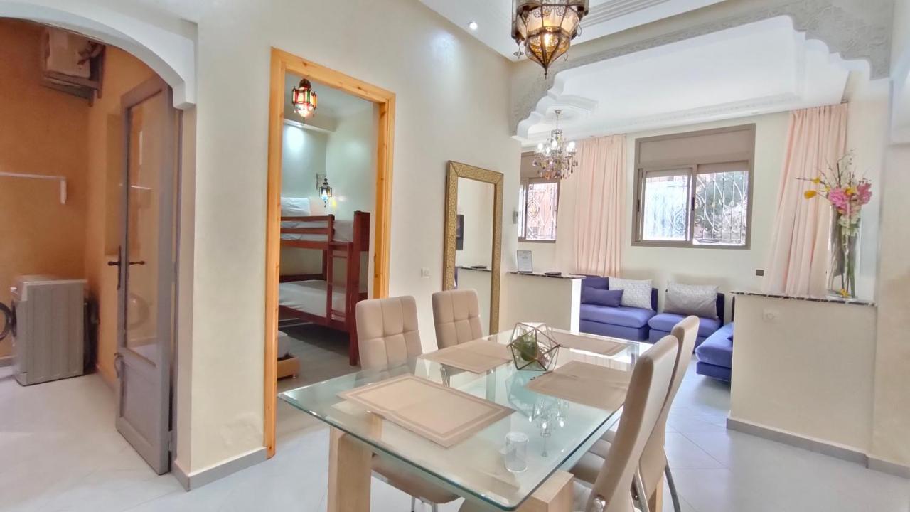 Apartmán Cycas Family Aparts -Fibre Optique- Marakéš Exteriér fotografie