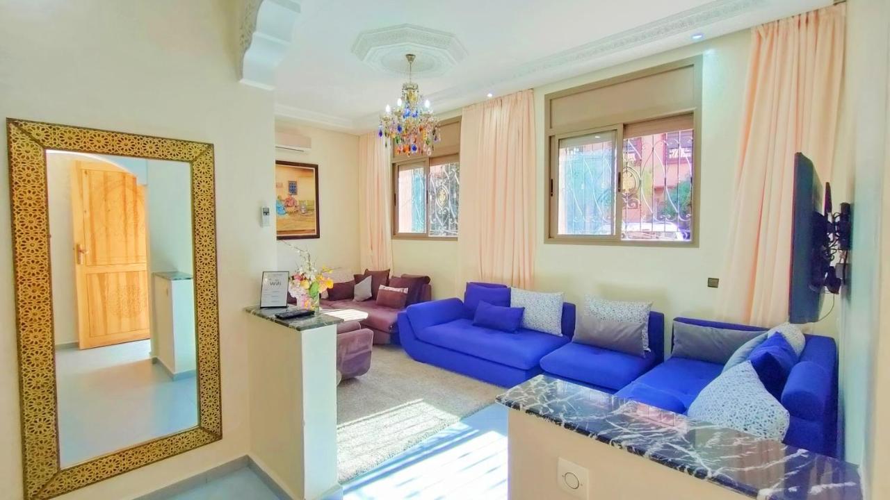 Apartmán Cycas Family Aparts -Fibre Optique- Marakéš Exteriér fotografie