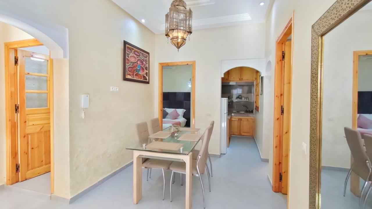 Apartmán Cycas Family Aparts -Fibre Optique- Marakéš Exteriér fotografie